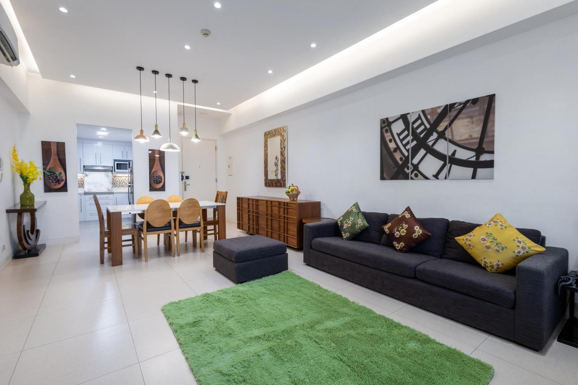 Apartamento New 2Br Of 86Sqm With Parking & Netflix In Bgc Manila Exterior foto