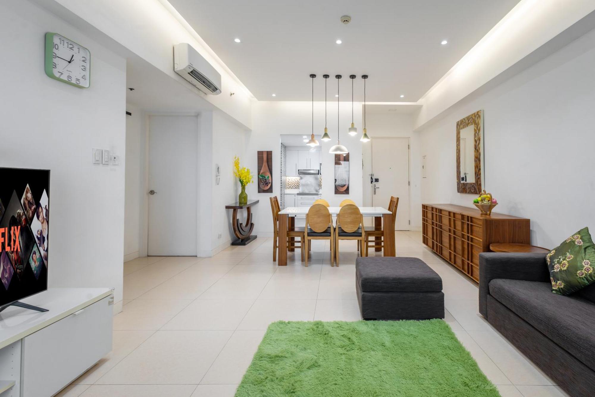 Apartamento New 2Br Of 86Sqm With Parking & Netflix In Bgc Manila Exterior foto