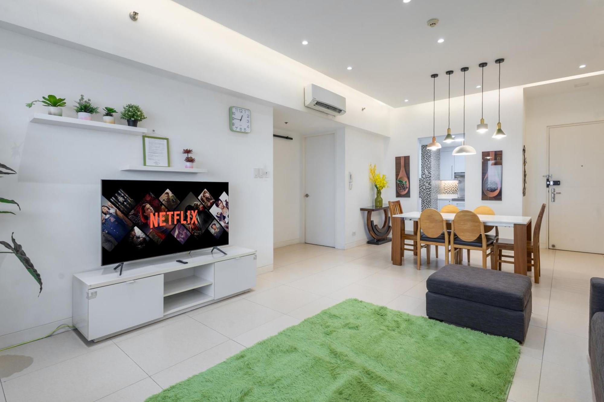 Apartamento New 2Br Of 86Sqm With Parking & Netflix In Bgc Manila Exterior foto